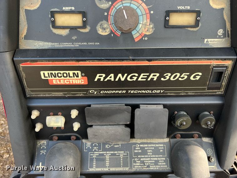 image for item MF9924 Lincoln Electric Ranger 305G  welder/generator
