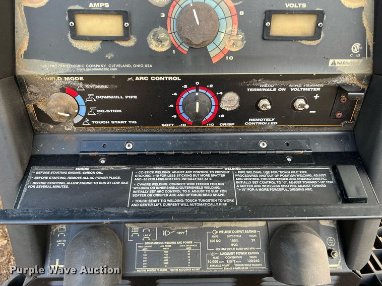 image for item MF9924 Lincoln Electric Ranger 305G  welder/generator