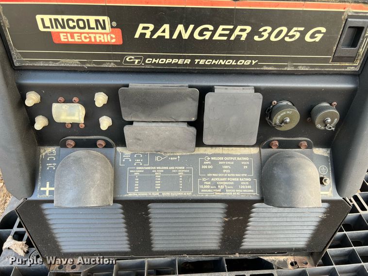 image for item MF9924 Lincoln Electric Ranger 305G  welder/generator