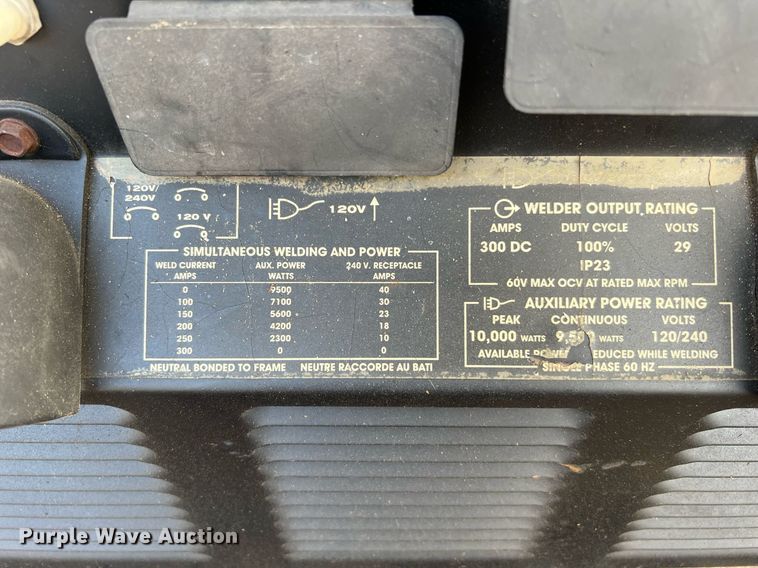 image for item MF9924 Lincoln Electric Ranger 305G  welder/generator