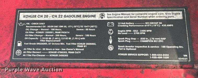 image for item MF9924 Lincoln Electric Ranger 305G  welder/generator