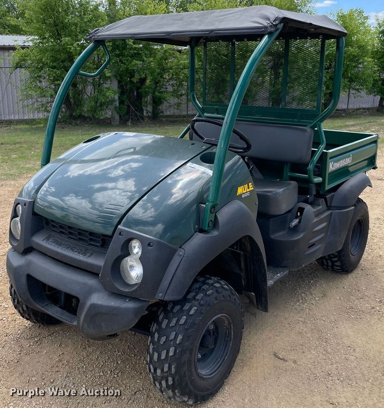 image for item MM9481 2009 Kawasaki Mule 600  utility vehicle