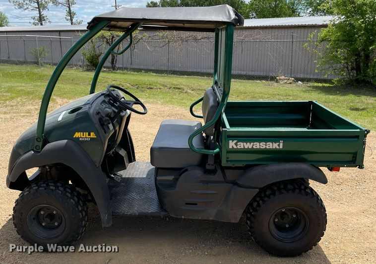image for item MM9481 2009 Kawasaki Mule 600  utility vehicle