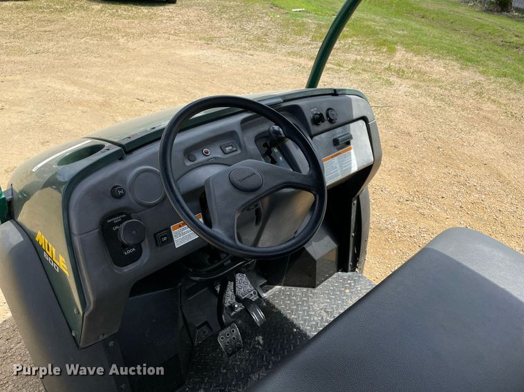 image for item MM9481 2009 Kawasaki Mule 600  utility vehicle