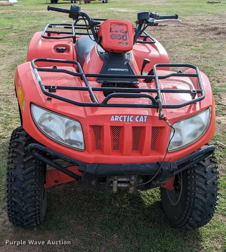 image for item MN9851 2008 Artic Cat 650H  ATV