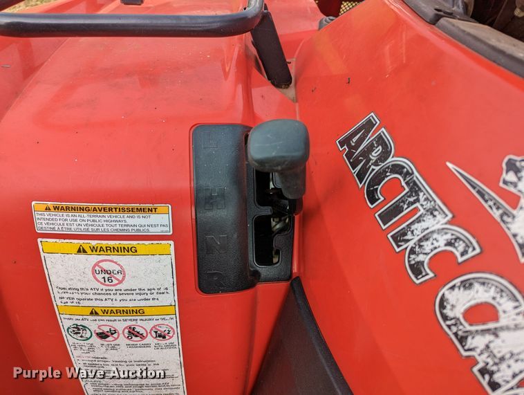 image for item MN9851 2008 Artic Cat 650H  ATV