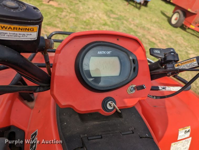 image for item MN9851 2008 Artic Cat 650H  ATV