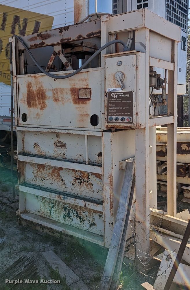 image for item MN9873 General Hydraulics 315-43-13  cardboard baler