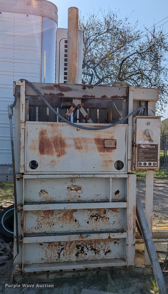 image for item MN9873 General Hydraulics 315-43-13  cardboard baler
