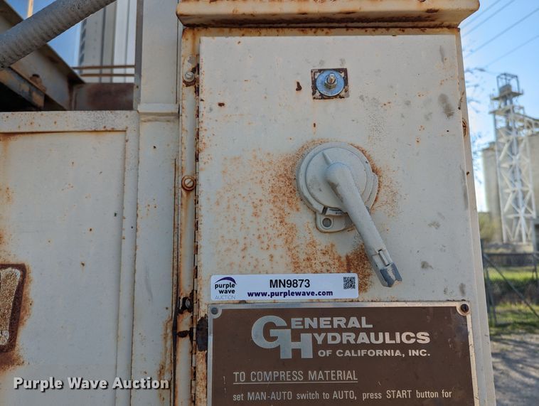 image for item MN9873 General Hydraulics 315-43-13  cardboard baler