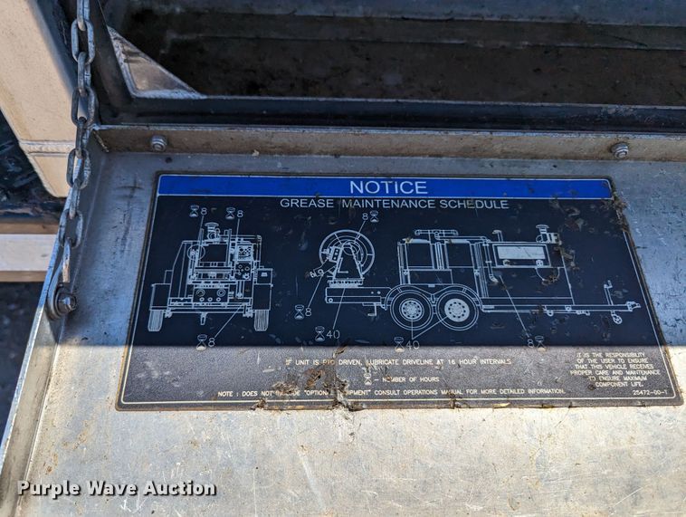 image for item MN9895 2016 Ford F550  sewer jetter truck