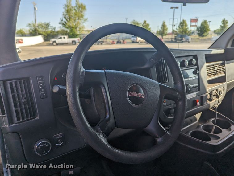 image for item MN9898 2015 GMC Savana  refrigerated delivery truck