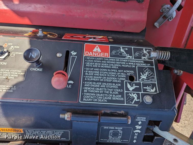 image for item MN9902 Toro Z147  ZTR lawn mower