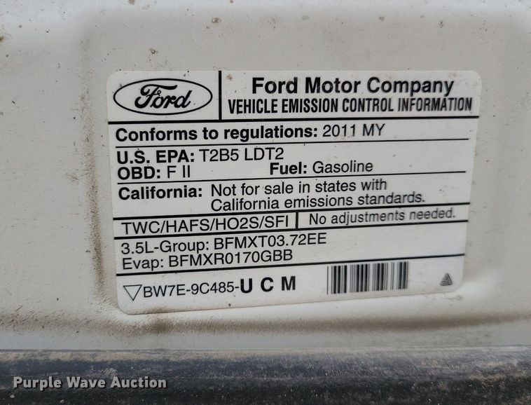 image for item MO9611 2011 Ford Edge Limited  SUV
