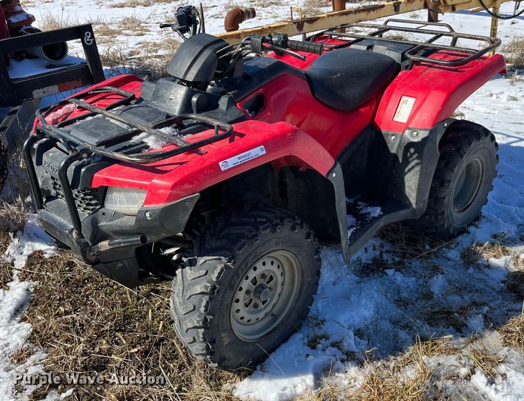 image for item MW9527 2017 Honda FourTrax Rancher  ATV