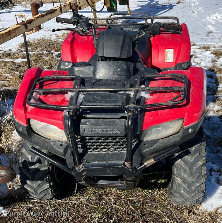 image for item MW9527 2017 Honda FourTrax Rancher  ATV