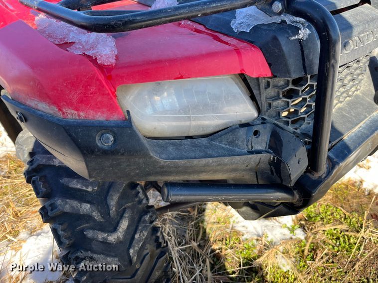 image for item MW9527 2017 Honda FourTrax Rancher  ATV