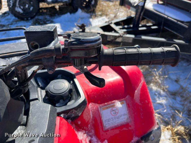 image for item MW9527 2017 Honda FourTrax Rancher  ATV