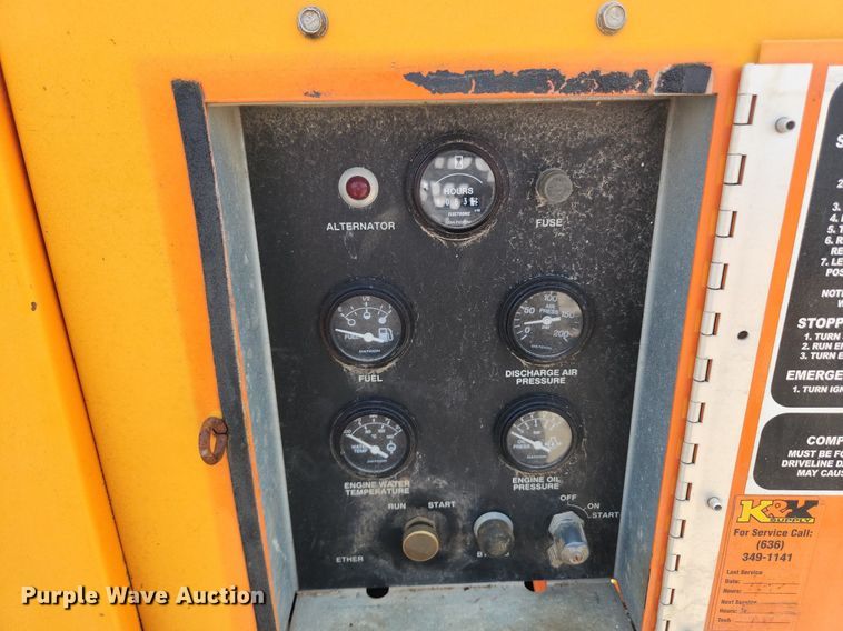 image for item MW9625 Sullivan Palatek D185Q10JD  air compressor