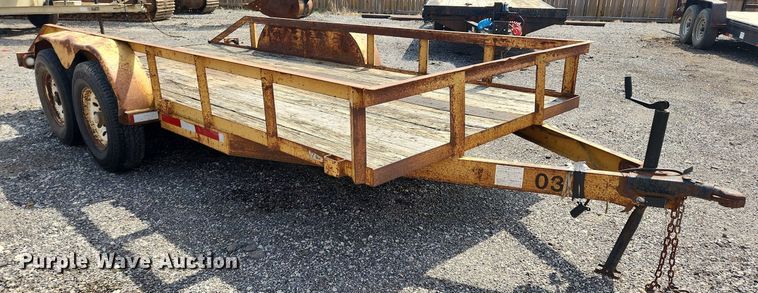image for item MW9626 2004 JP  utility trailer
