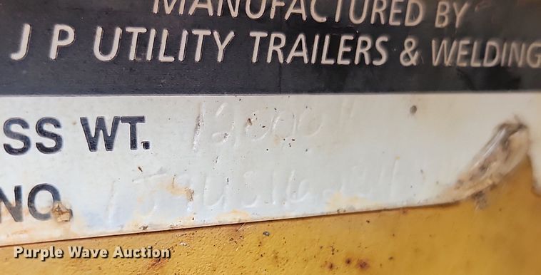 image for item MW9626 2004 JP  utility trailer
