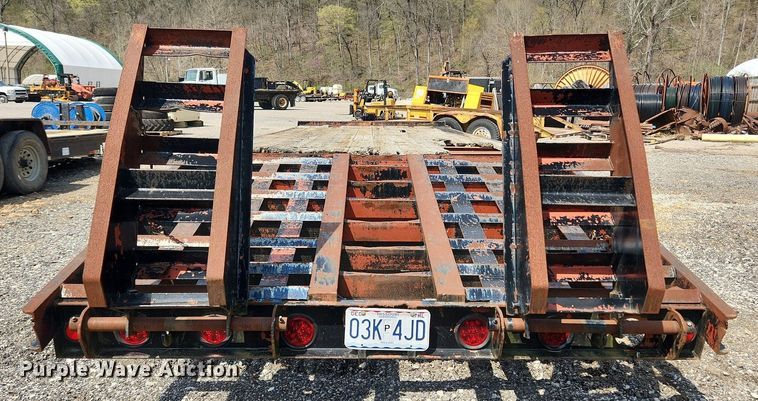 image for item MW9627 2005 Belshe  equipment trailer