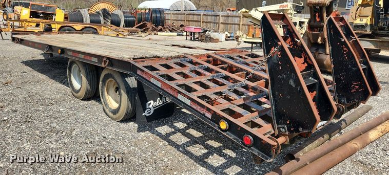 image for item MW9627 2005 Belshe  equipment trailer