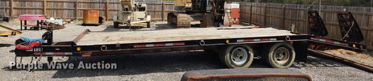 image for item MW9627 2005 Belshe  equipment trailer