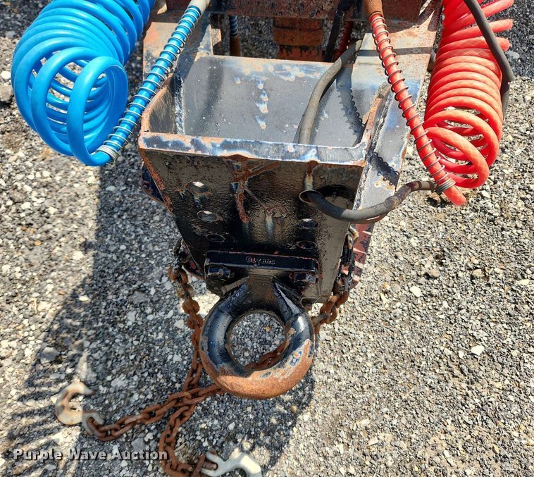 image for item MW9627 2005 Belshe  equipment trailer