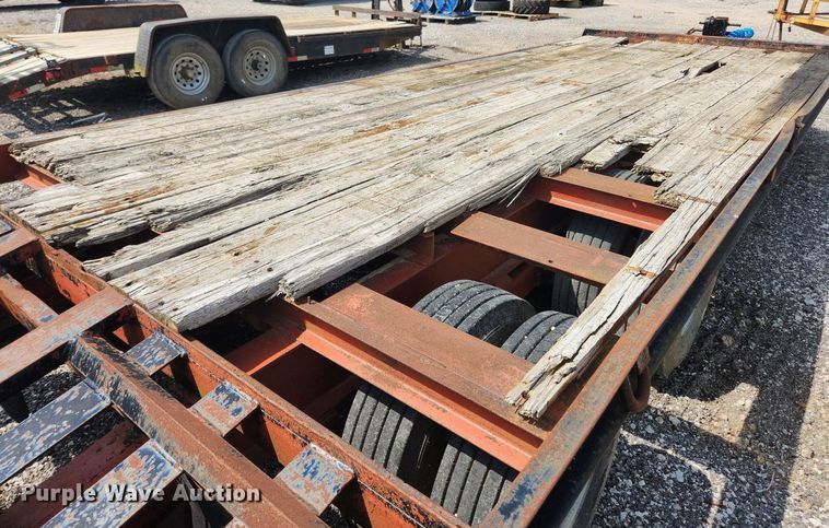 image for item MW9627 2005 Belshe  equipment trailer