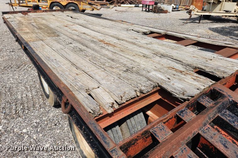 image for item MW9627 2005 Belshe  equipment trailer