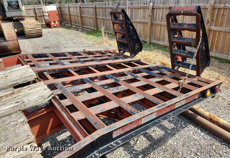image for item MW9627 2005 Belshe  equipment trailer