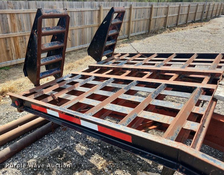 image for item MW9627 2005 Belshe  equipment trailer