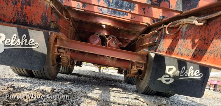 image for item MW9627 2005 Belshe  equipment trailer