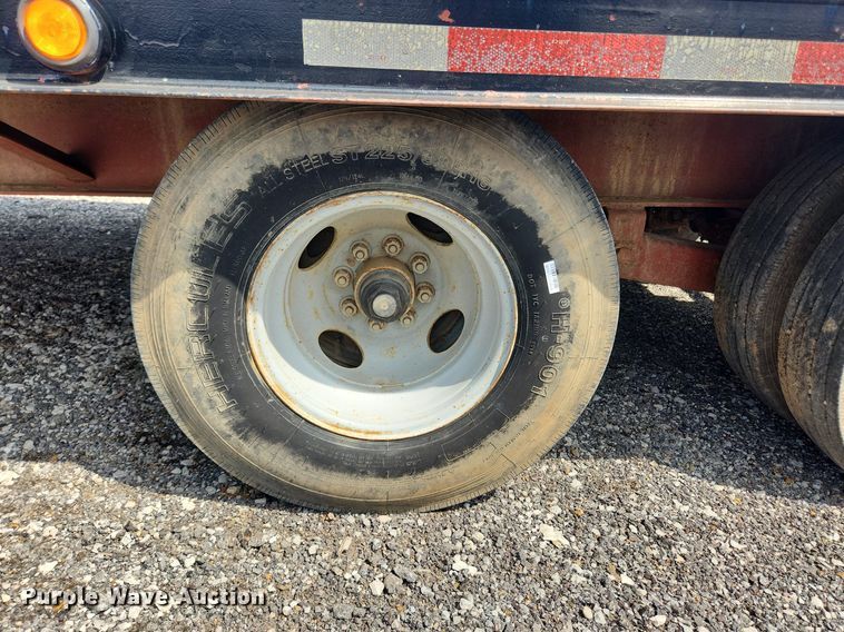 image for item MW9627 2005 Belshe  equipment trailer