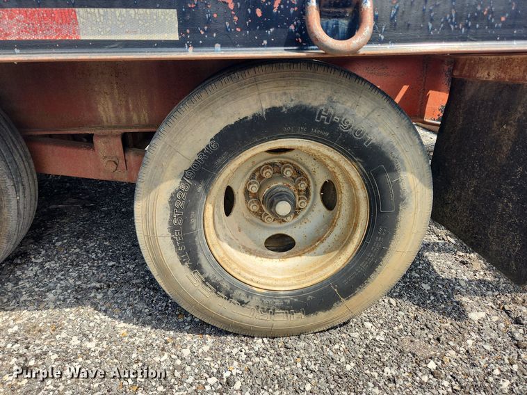 image for item MW9627 2005 Belshe  equipment trailer