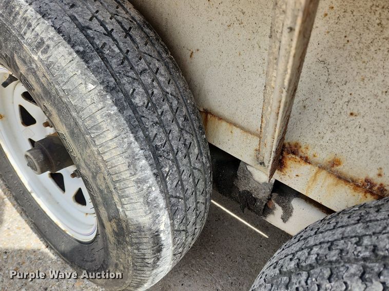 image for item MW9650 2012 Cronkhite  equipment trailer