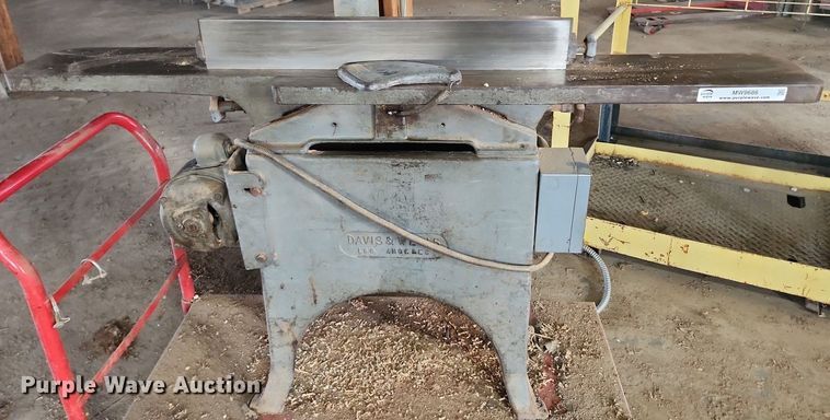 image for item MW9686 Davis & Wells  6" jointer