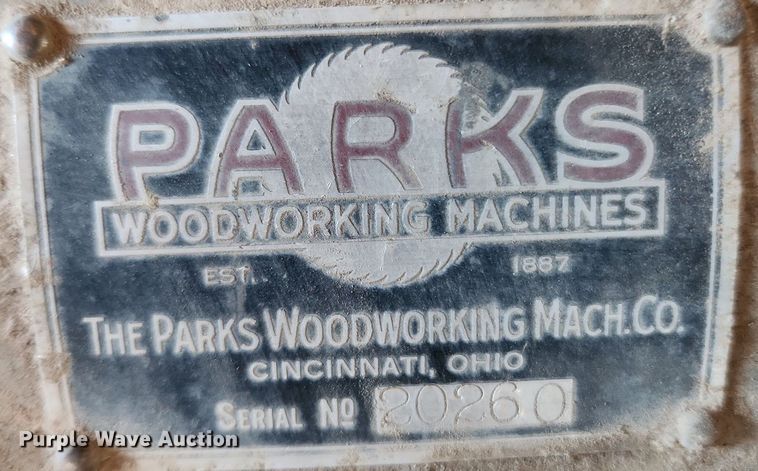 image for item MW9687 Parks  20" planer