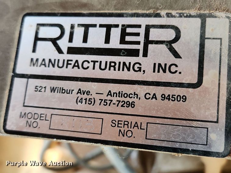 image for item MW9688 Ritter R113  spindle boring machine