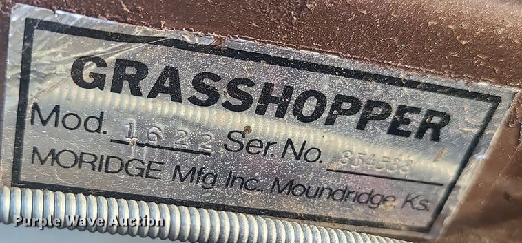 image for item MX9653 Grasshopper 1622  ZTR lawn mower