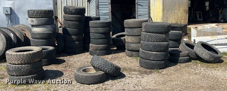 image for item MY9599 Approximately 50 wheels and tires