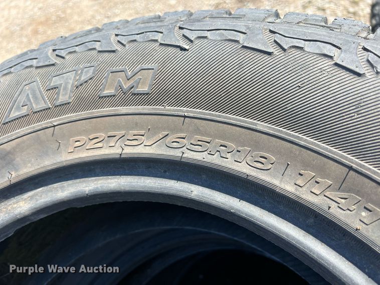 image for item MY9599 Approximately 50 wheels and tires