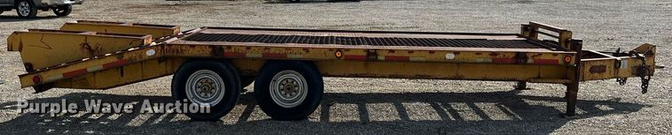image for item MY9612 1997 Belshe T-4  equipment trailer