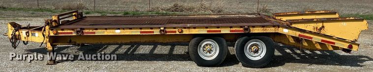 image for item MY9612 1997 Belshe T-4  equipment trailer