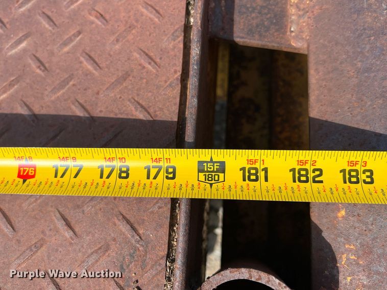 image for item MY9612 1997 Belshe T-4  equipment trailer