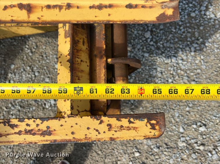 image for item MY9612 1997 Belshe T-4  equipment trailer