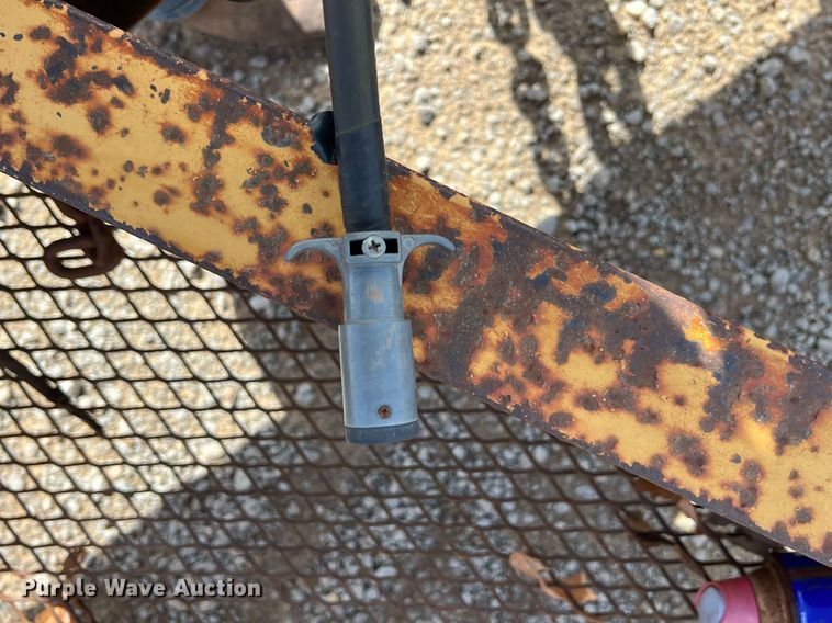 image for item MY9612 1997 Belshe T-4  equipment trailer