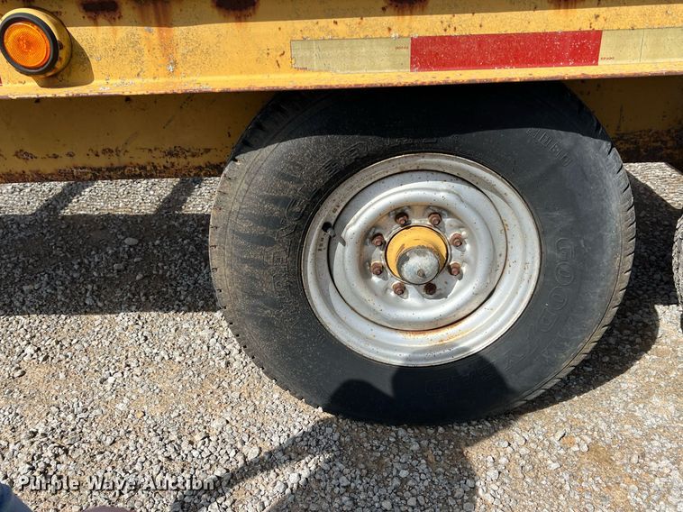 image for item MY9612 1997 Belshe T-4  equipment trailer