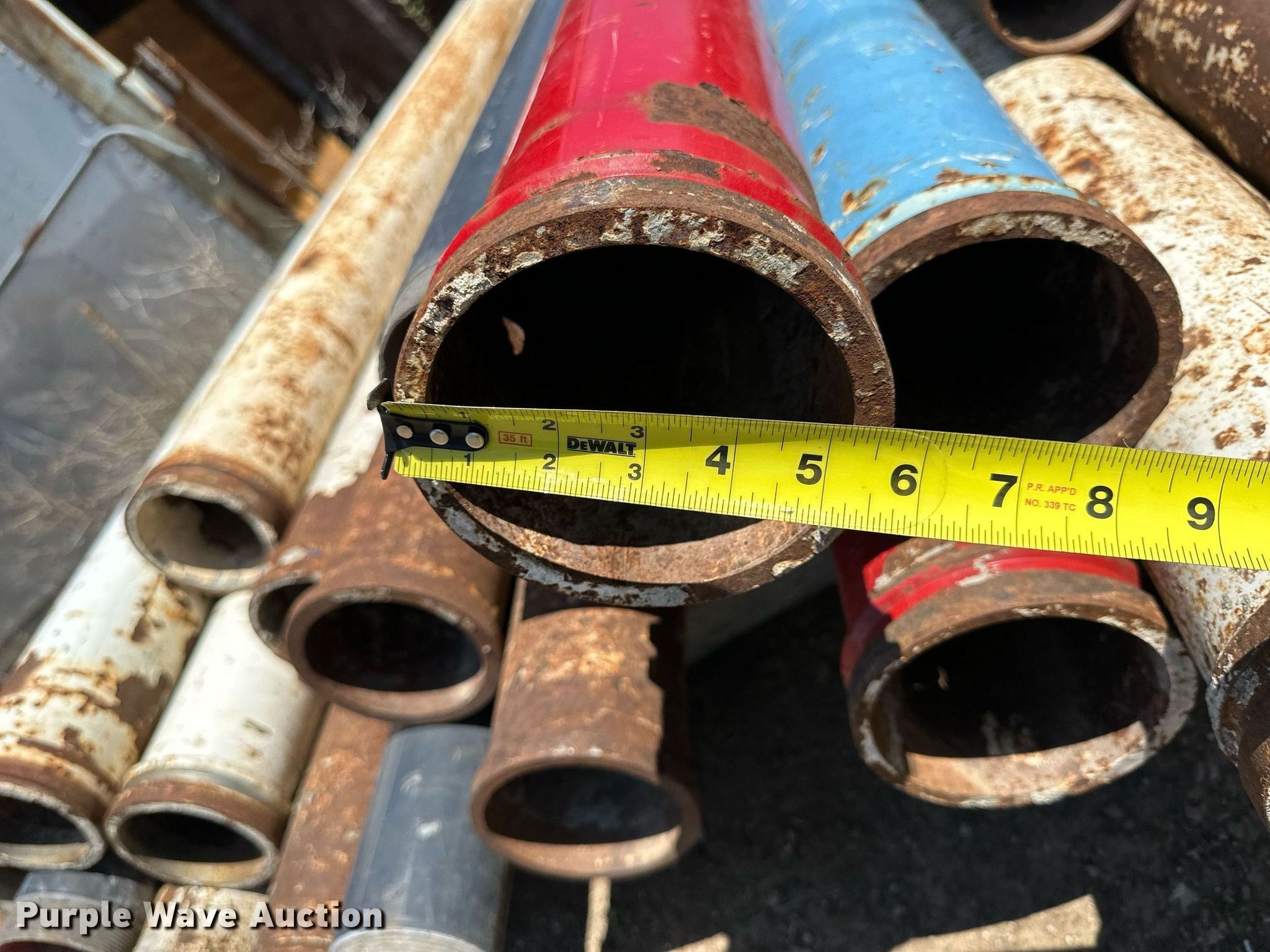 (23) cast iron pipes in Lawrence, KS Item LN9425 sold Purple Wave